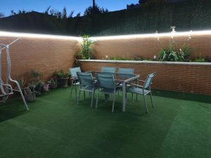 Instalación de tiras led en chalet de Arroyomolinos
